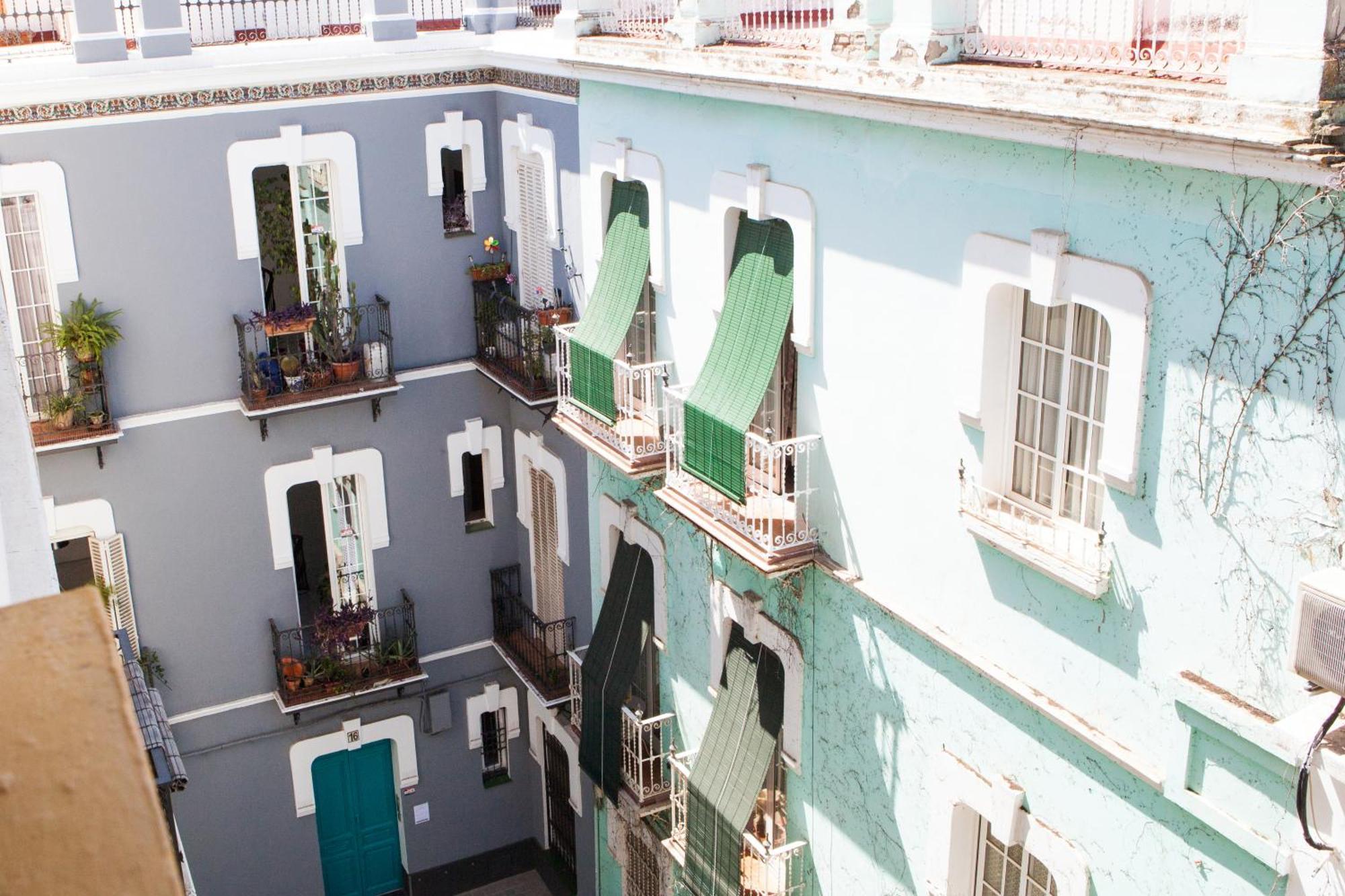 Zona Alameda De Hercules Silencioso Sevilha Exterior foto